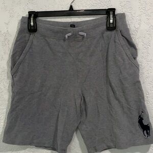 Polo by Ralph Lauren Gray Athletic Shorts with Drawstring